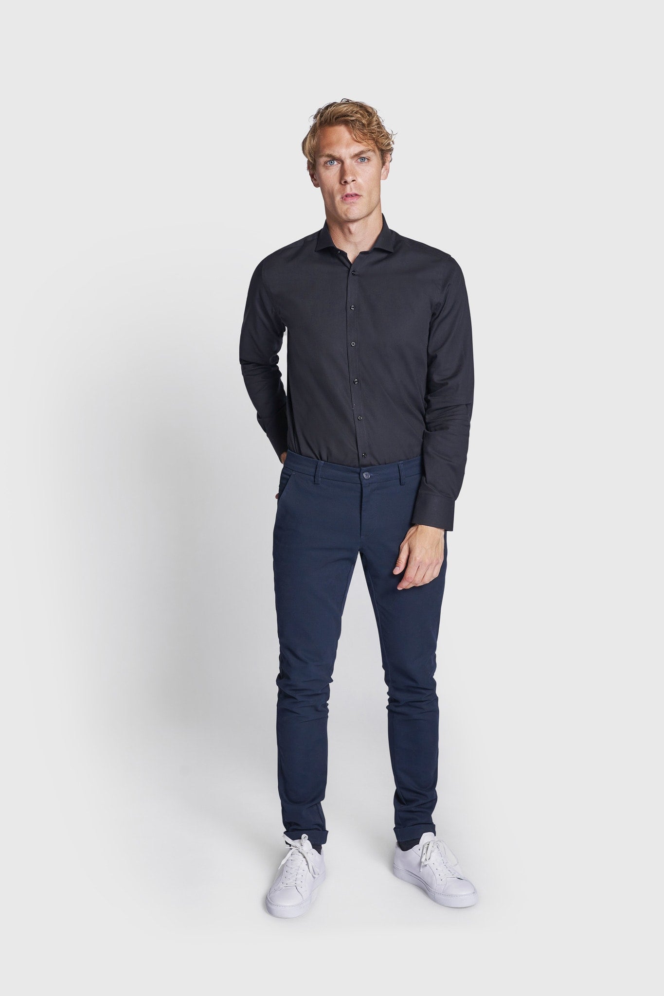 BS Aspen Modern Fit Shirt - Black