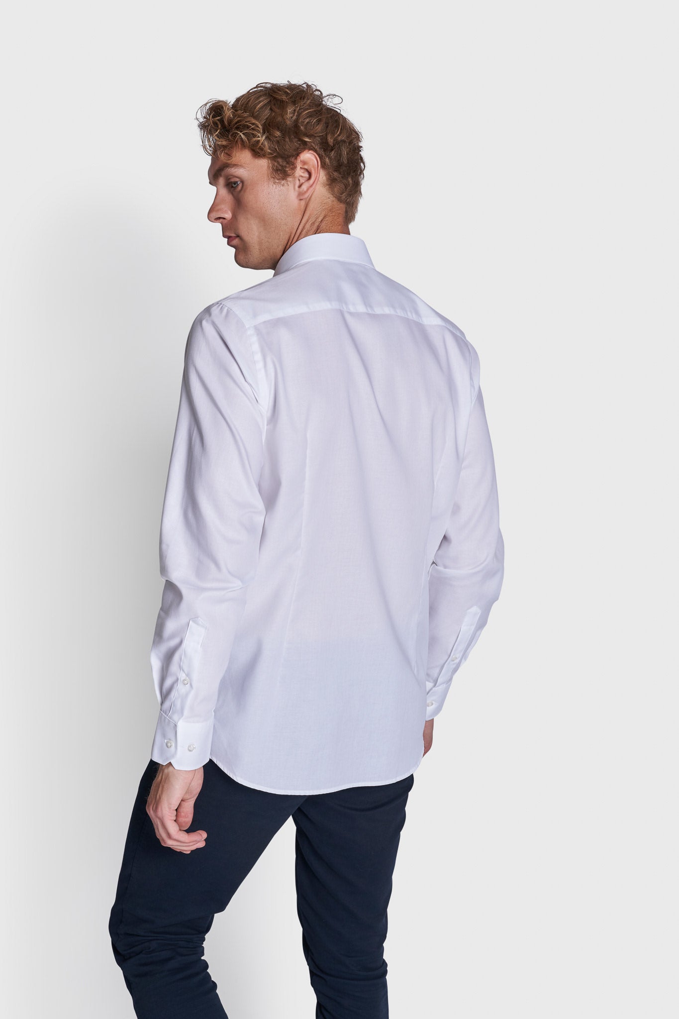 BS Mahogany Modern Fit Shirt - White