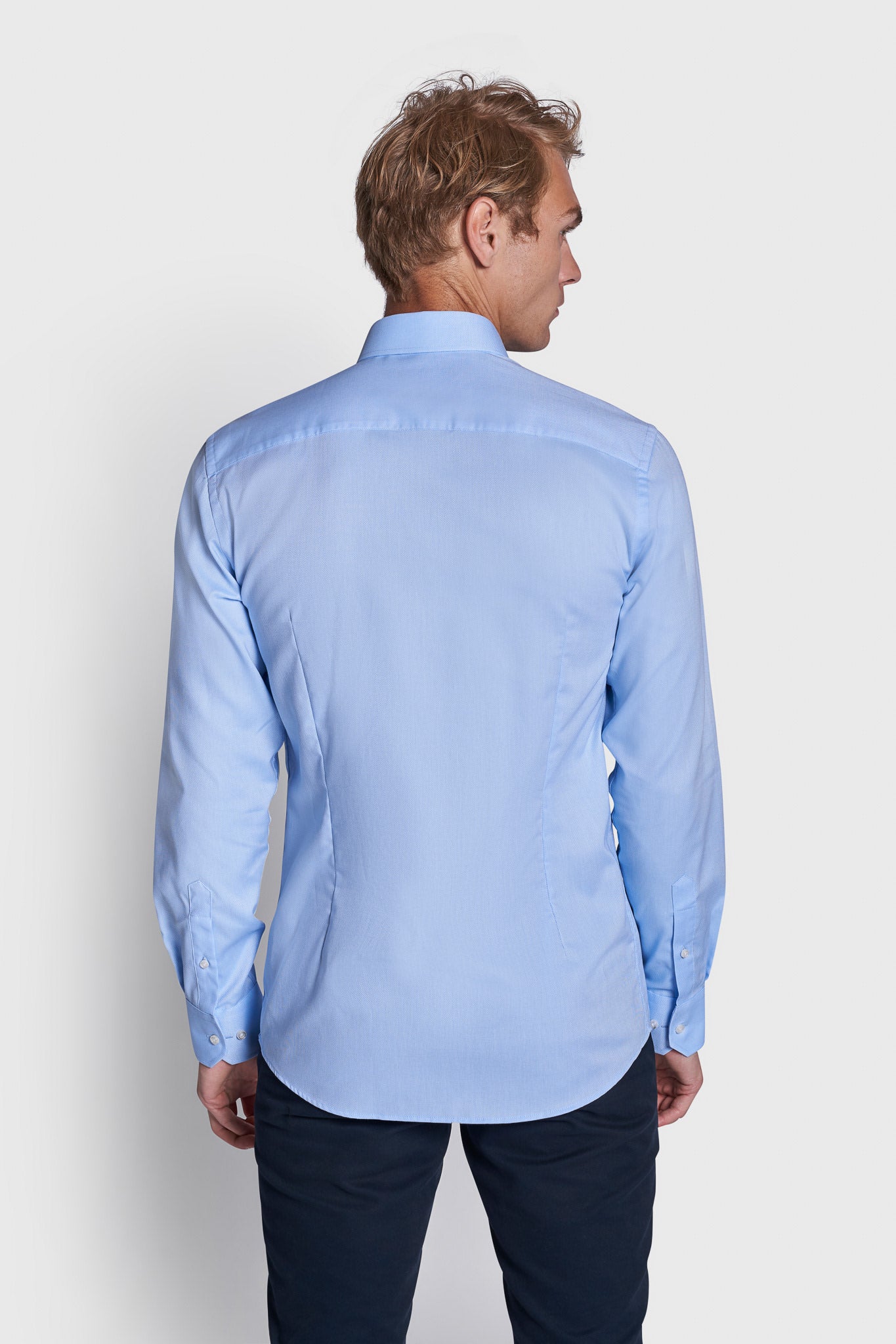 BS Basswood Modern Fit Shirt - Light Blue