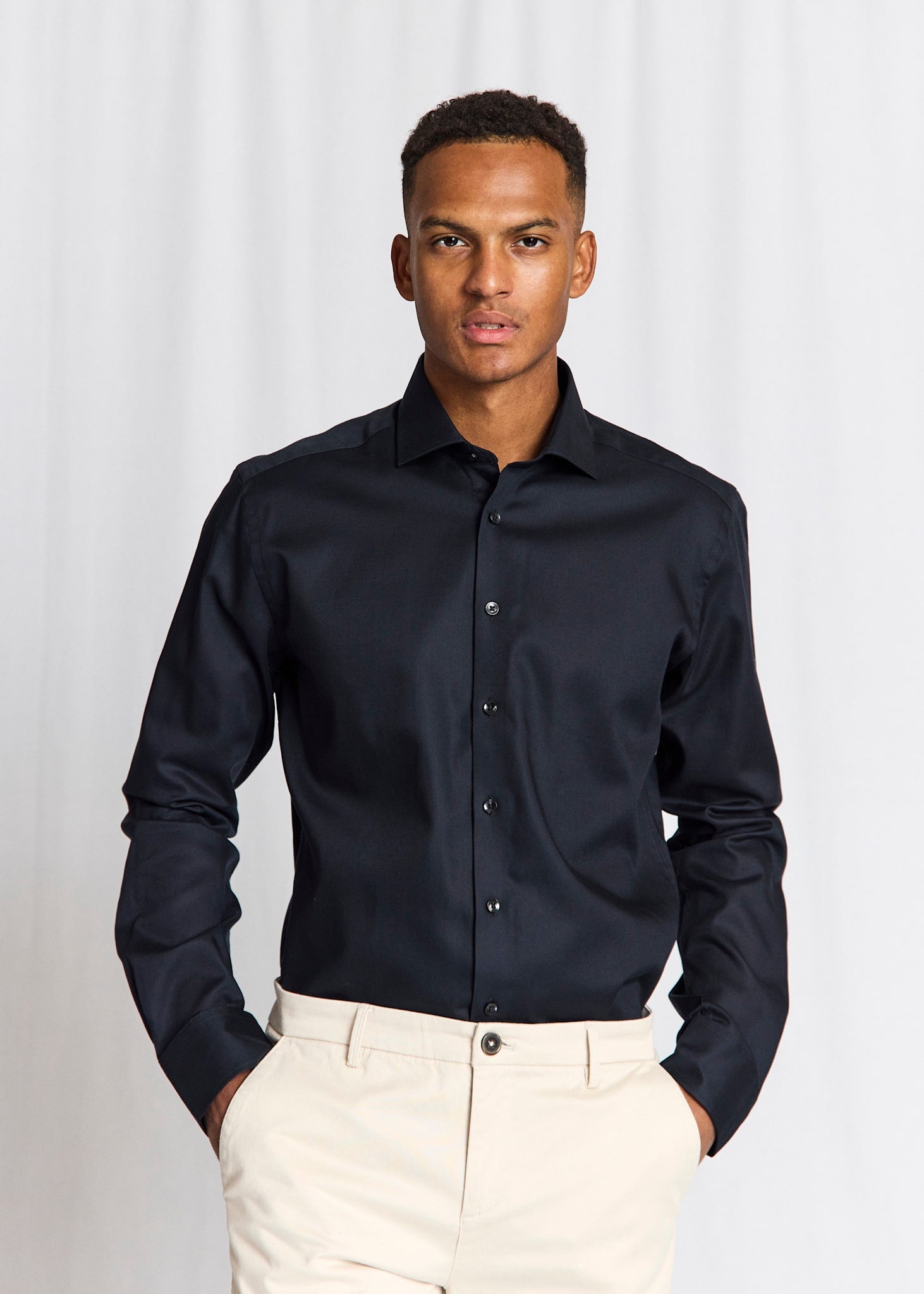 BS Begovic Modern Fit Shirt - Black