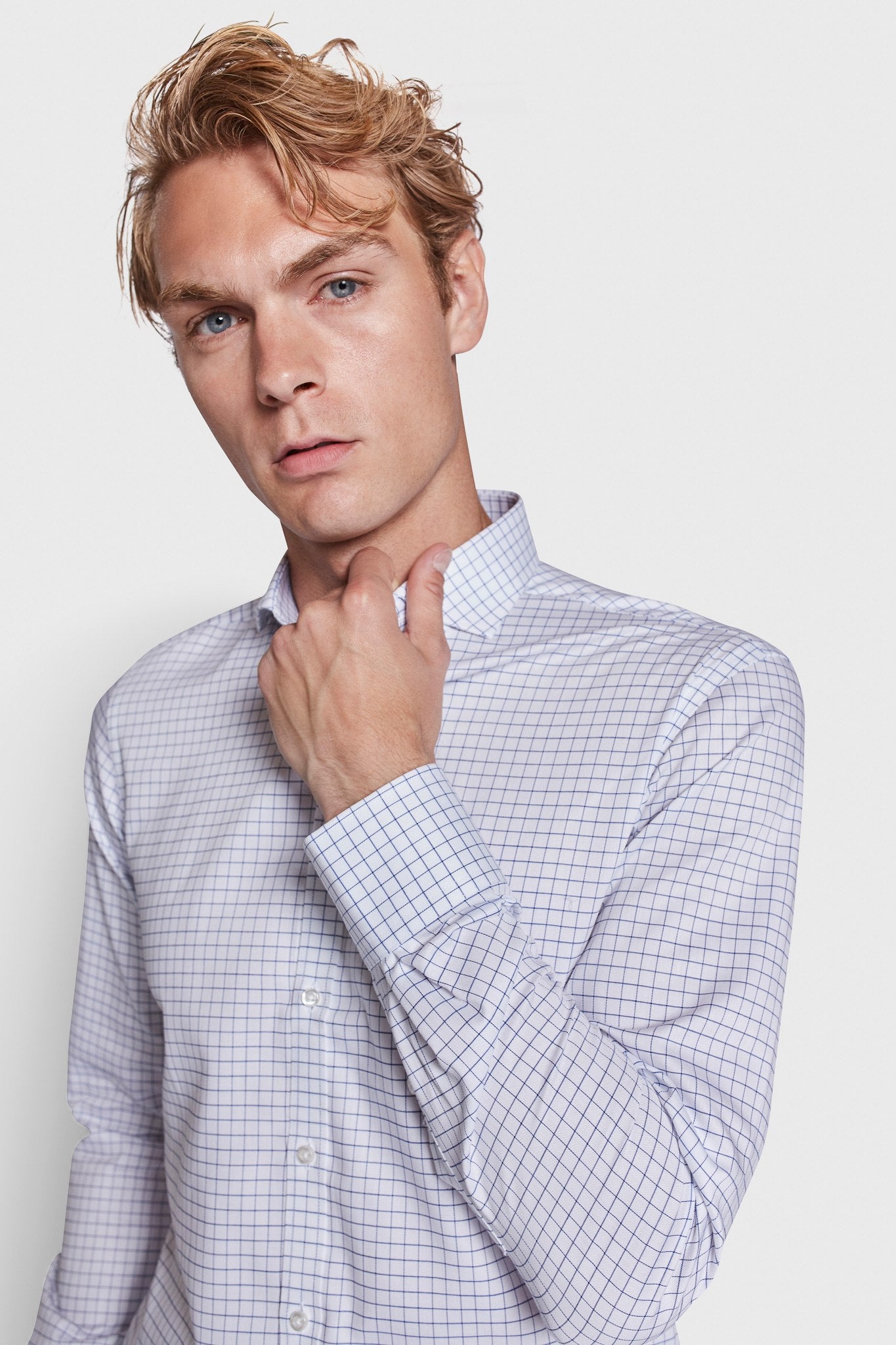 BS Maple Slim Fit Shirt - White
