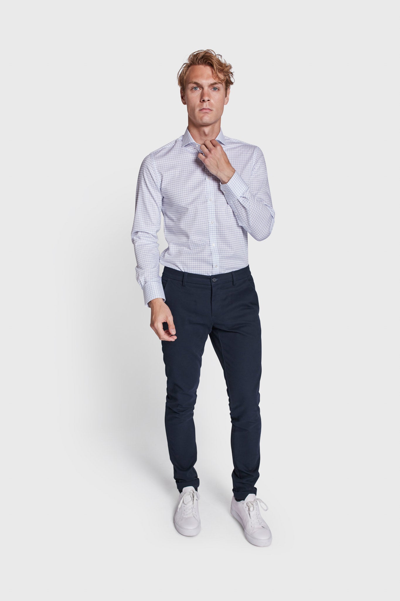 BS Maple Slim Fit Shirt - White