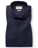 BS Miles Slim Fit Shirt - Navy