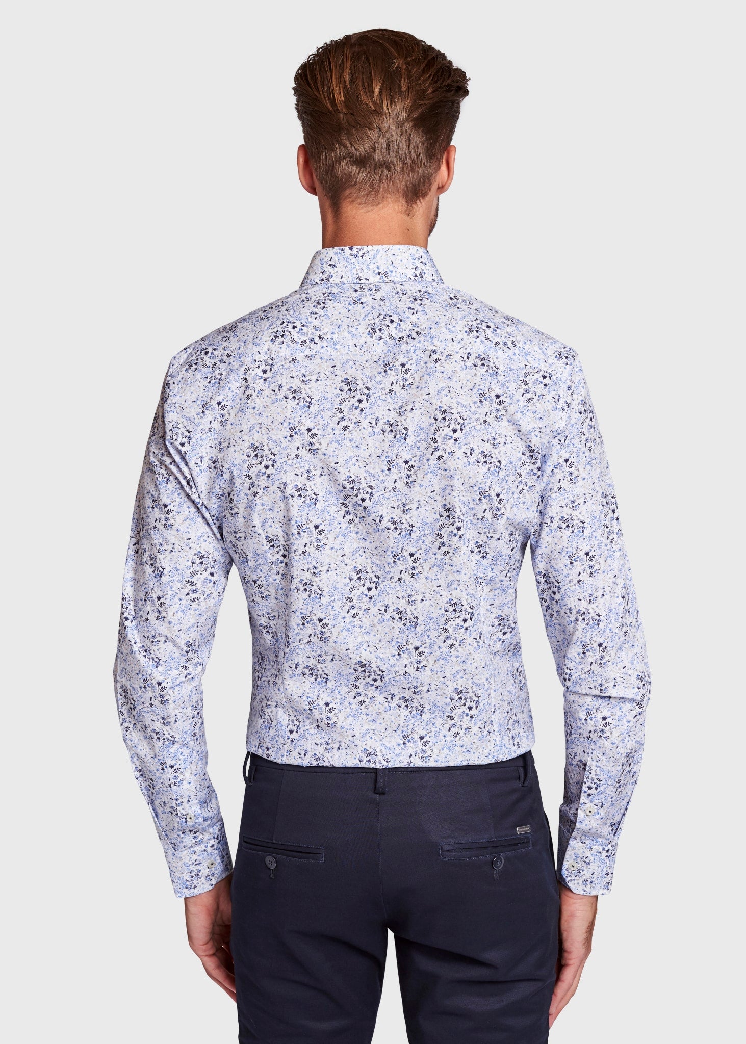 BS Manny Super Slim Fit Skjorte - Light Blue
