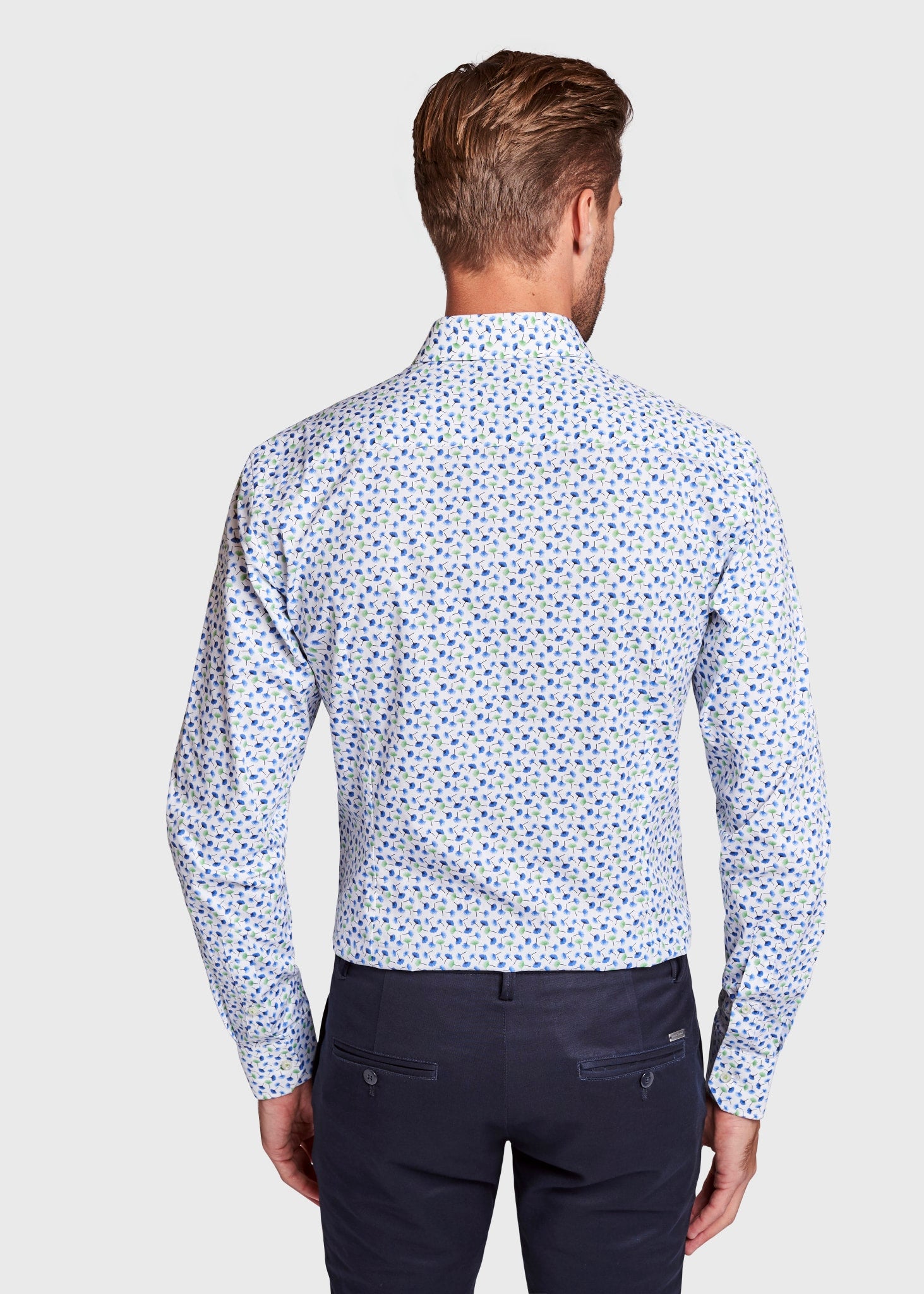 BS Gustavo Slim Fit Shirt - White