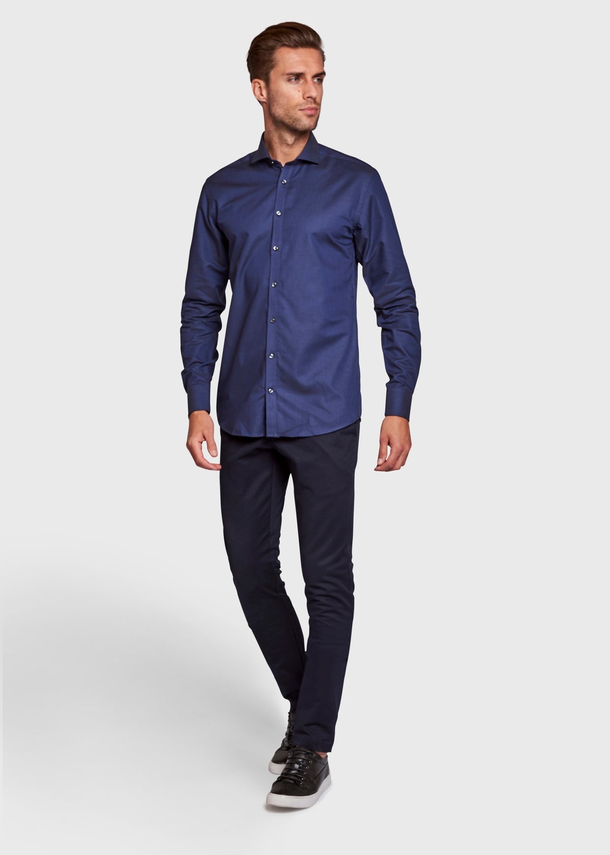 BS Alderweireld Modern Fit Shirt - Navy