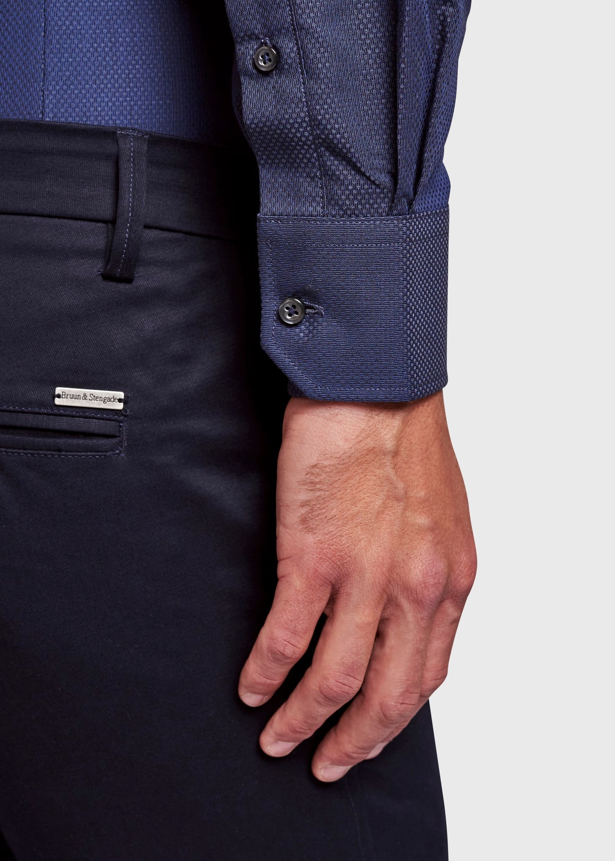 BS Alderweireld Modern Fit Shirt - Navy
