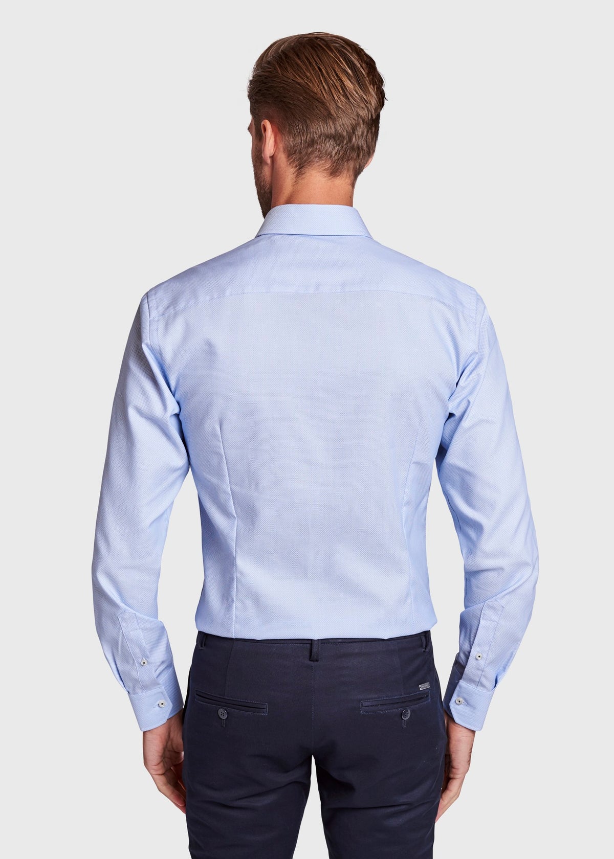 BS Lato Modern Fit Shirt - Light Blue