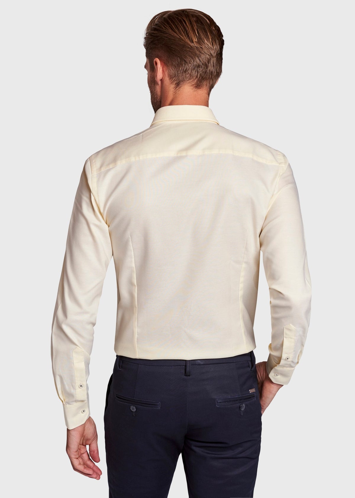 BS Muller Modern Fit Shirt - Yellow