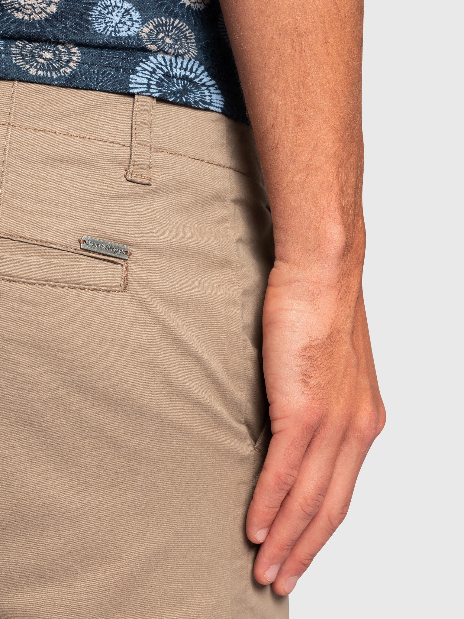 BS Even Modern Fit Shorts - Beige