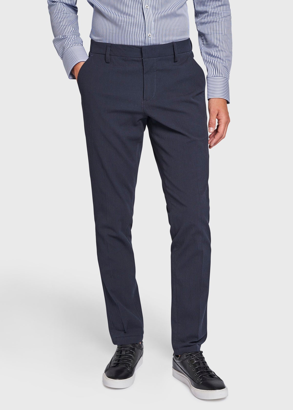 BS Marvel Slim Fit Pants - Navy