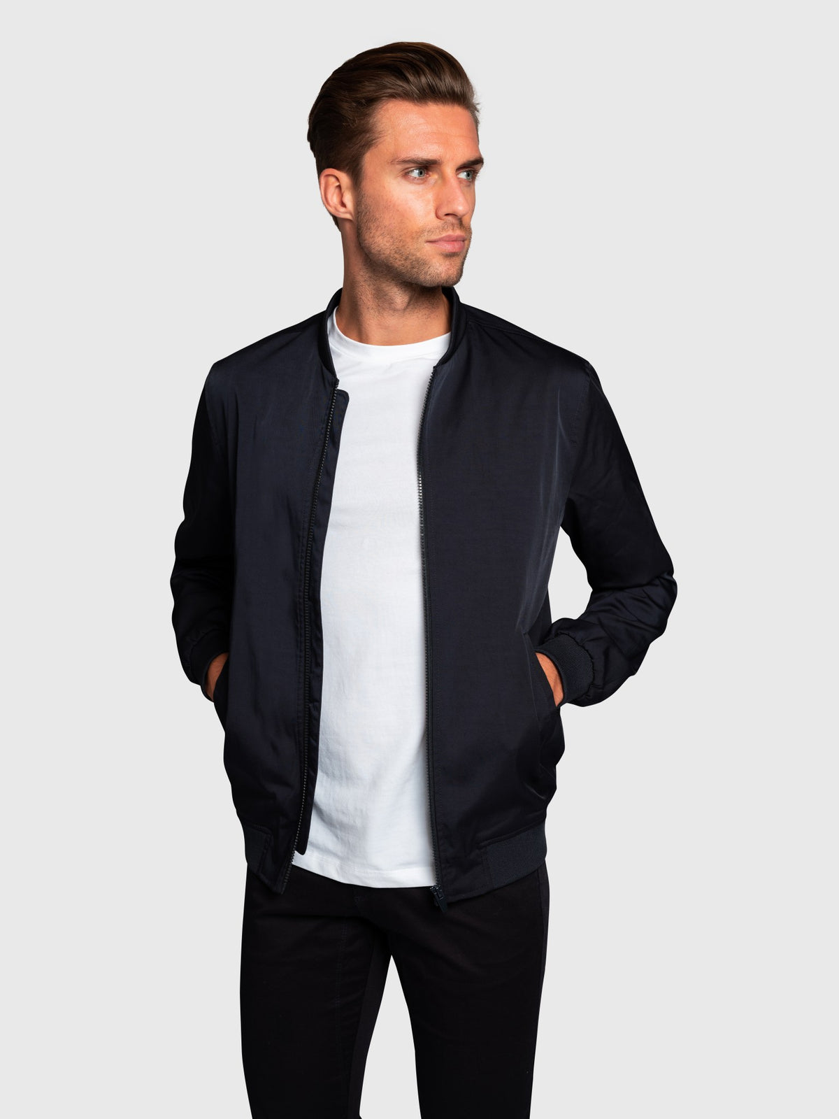 BS Delle Alpi Regular Fit Jacket - Navy