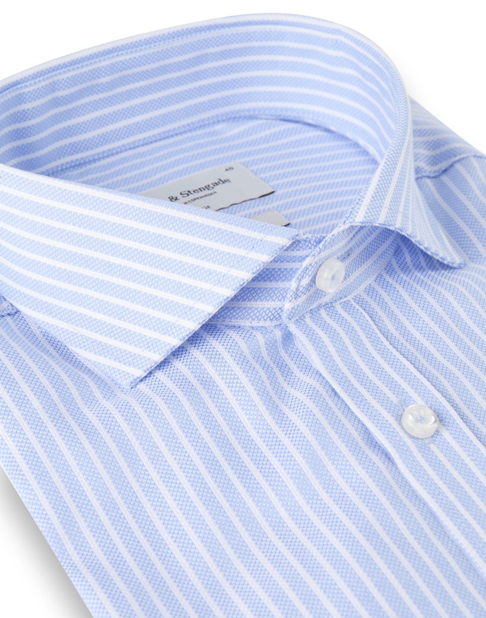 BS Dylan Slim Fit Skjorte - Light Blue