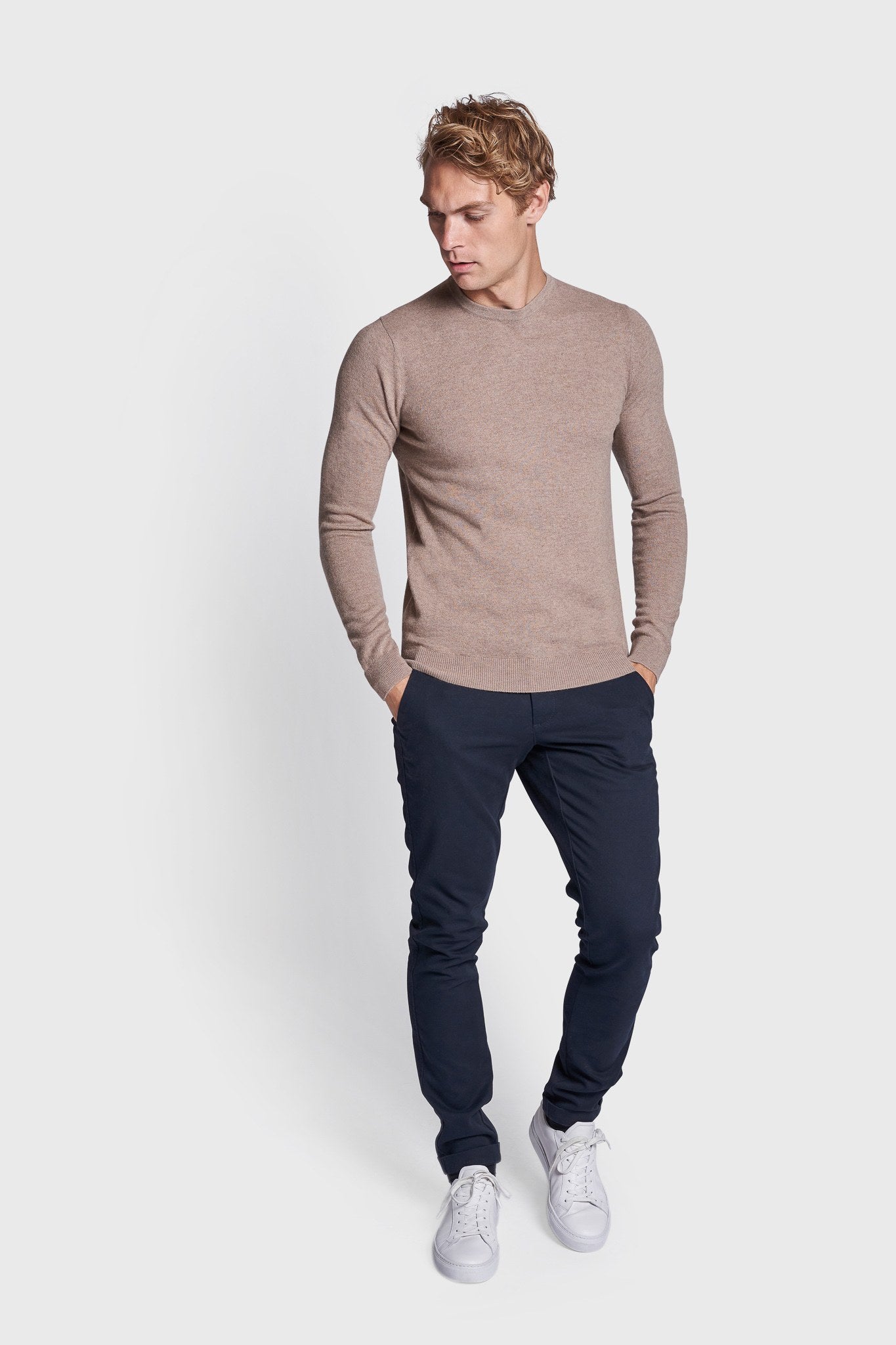 BS Nadal Regular Fit Strik - Sand
