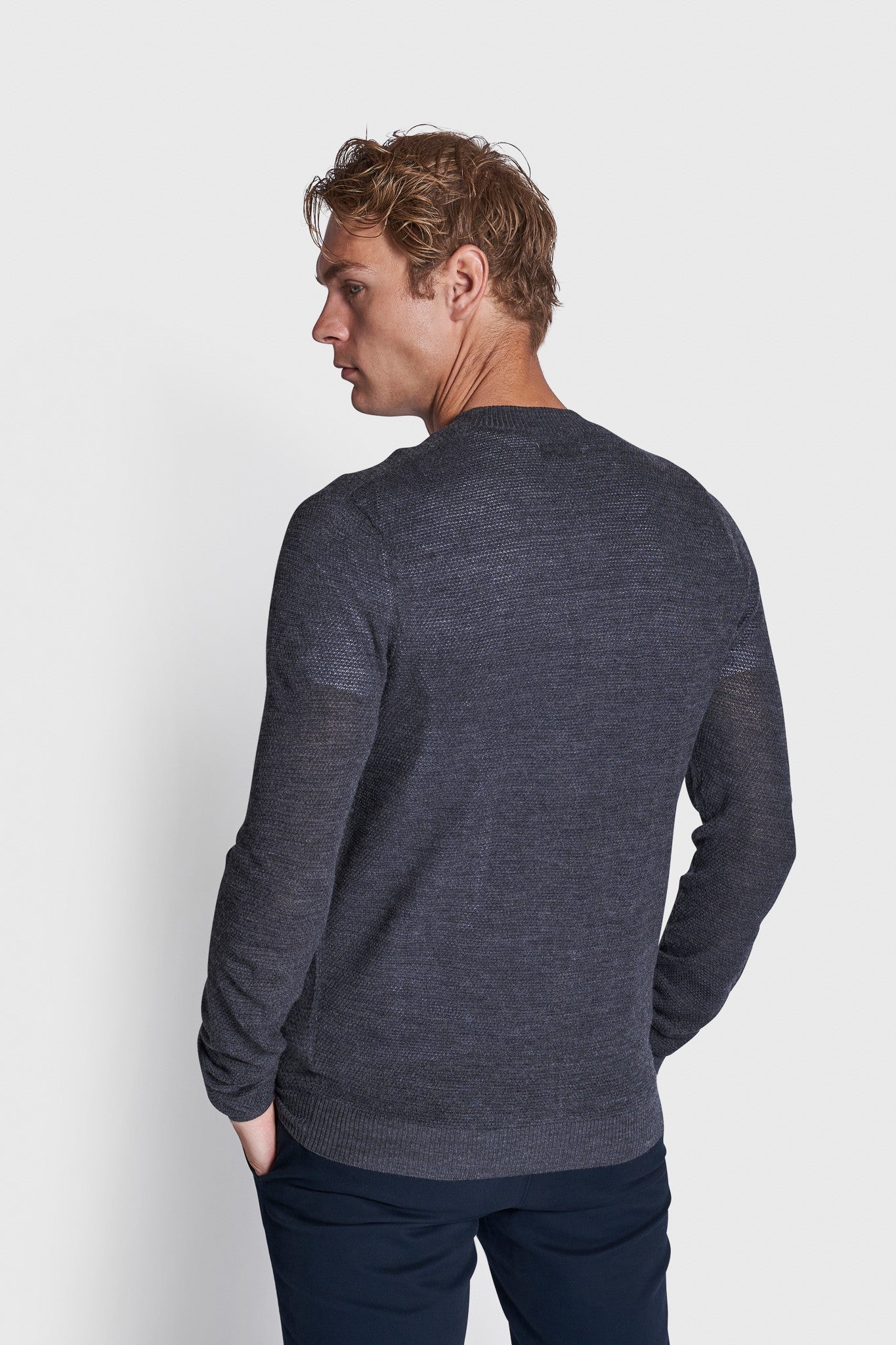 BS Dimitrov Regular Fit Strik - Grey
