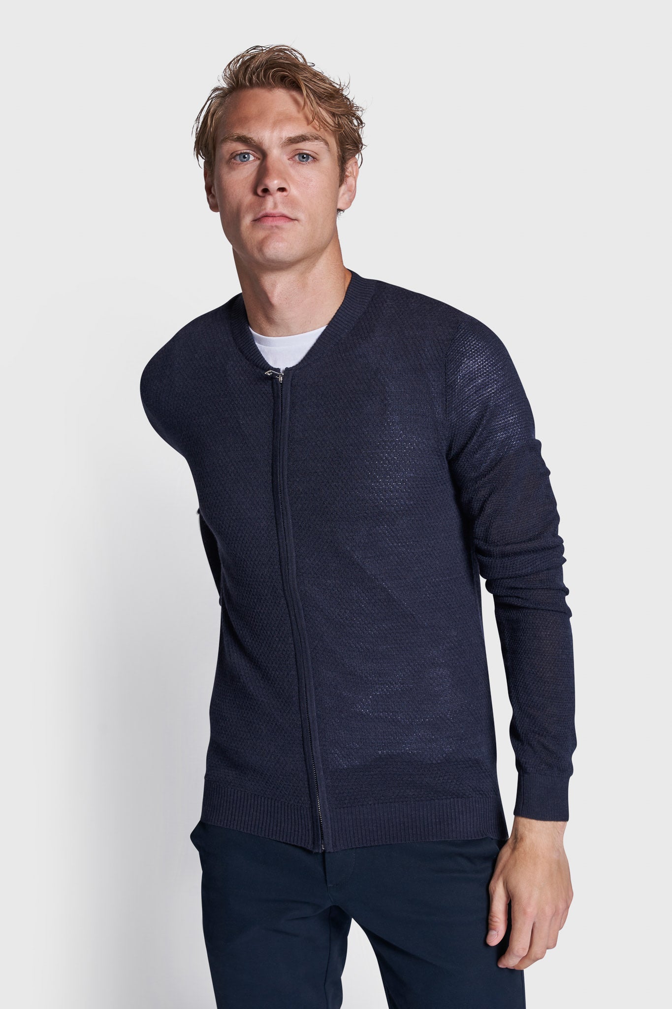 BS Dimitrov Regular Fit Strik - Thunder