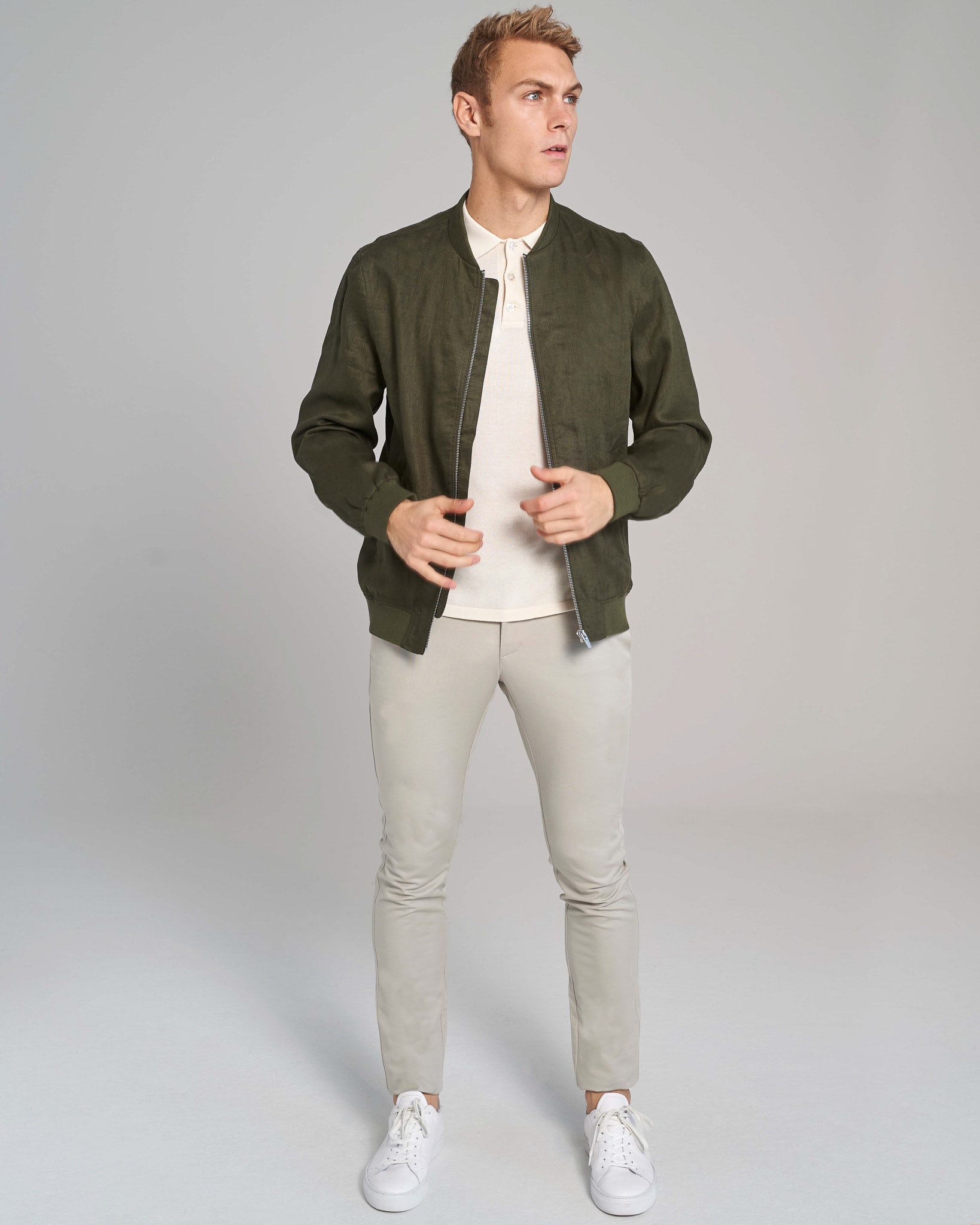 BS Chincoa Regular Fit Jakke - Olive