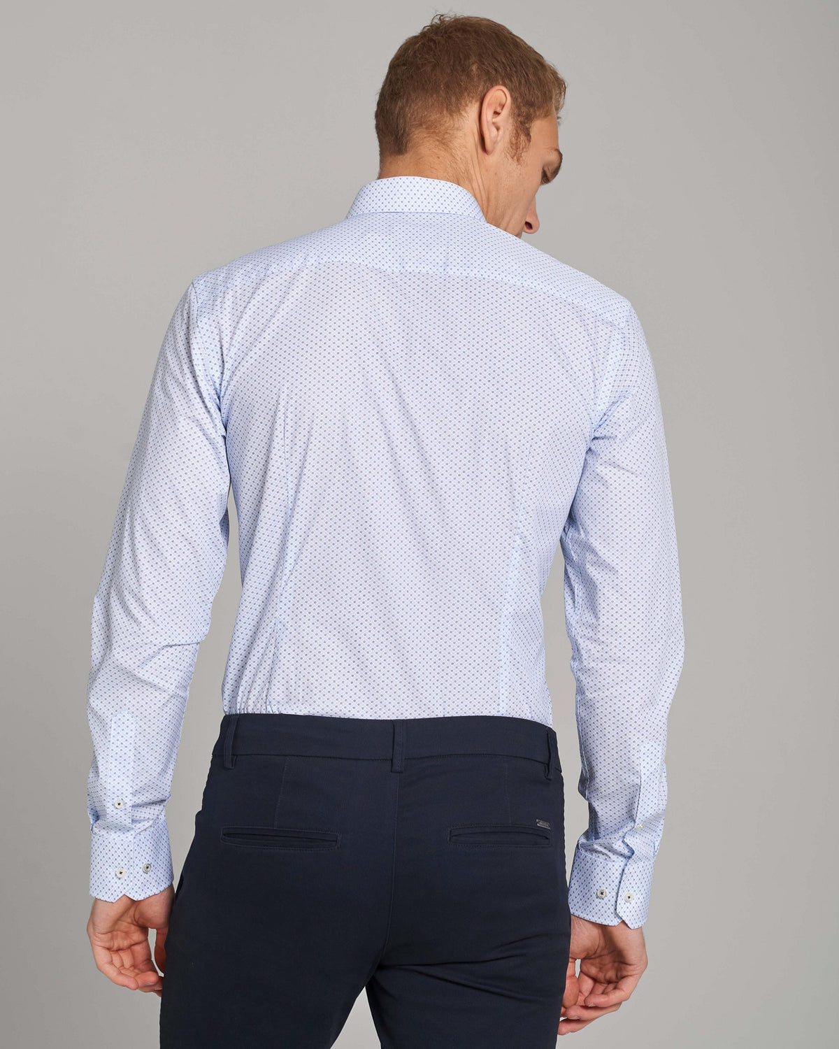 BS Hernando Modern Fit Shirt - Light Blue