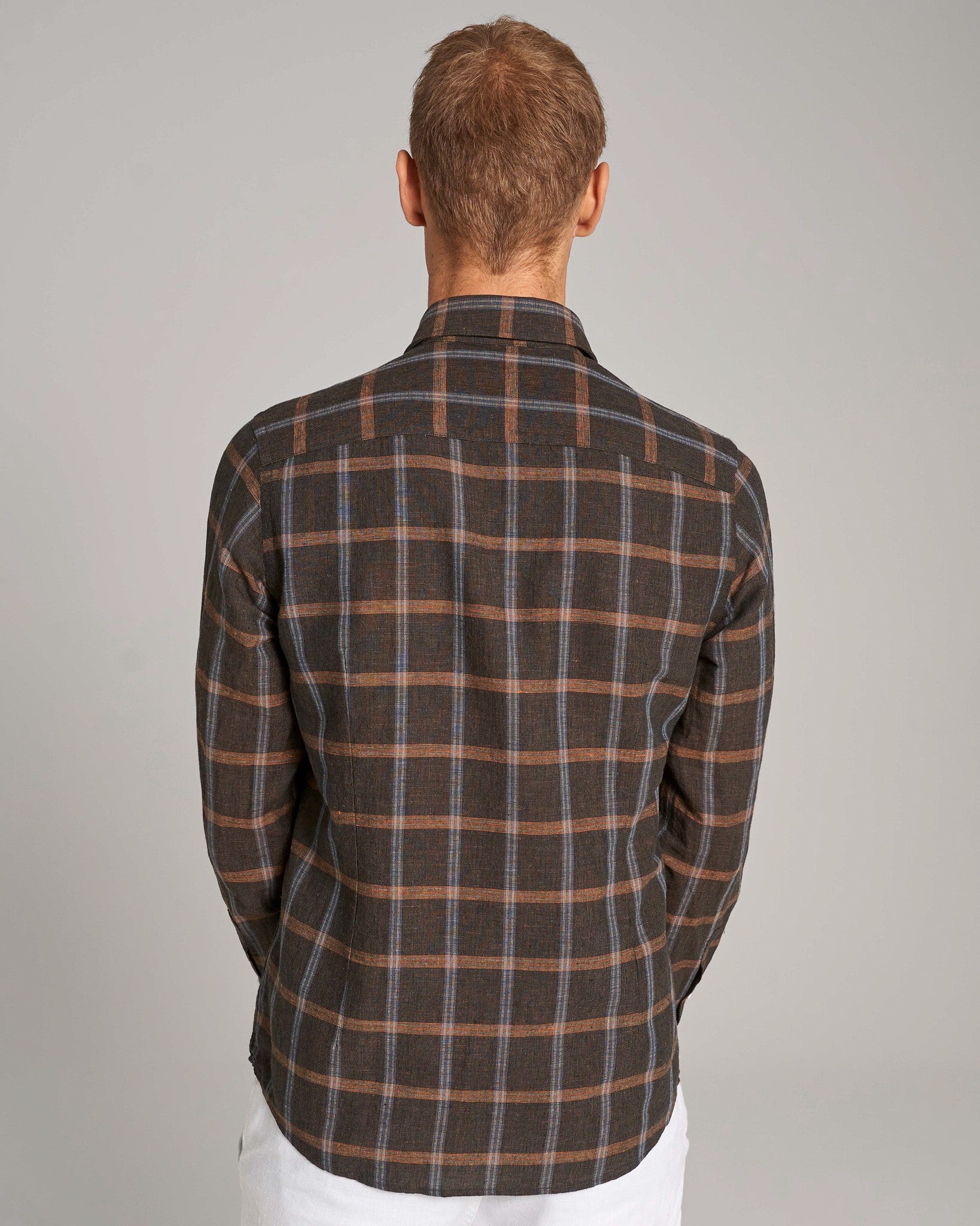 BS Leclerc Casual Slim Fit Skjorte - Brown