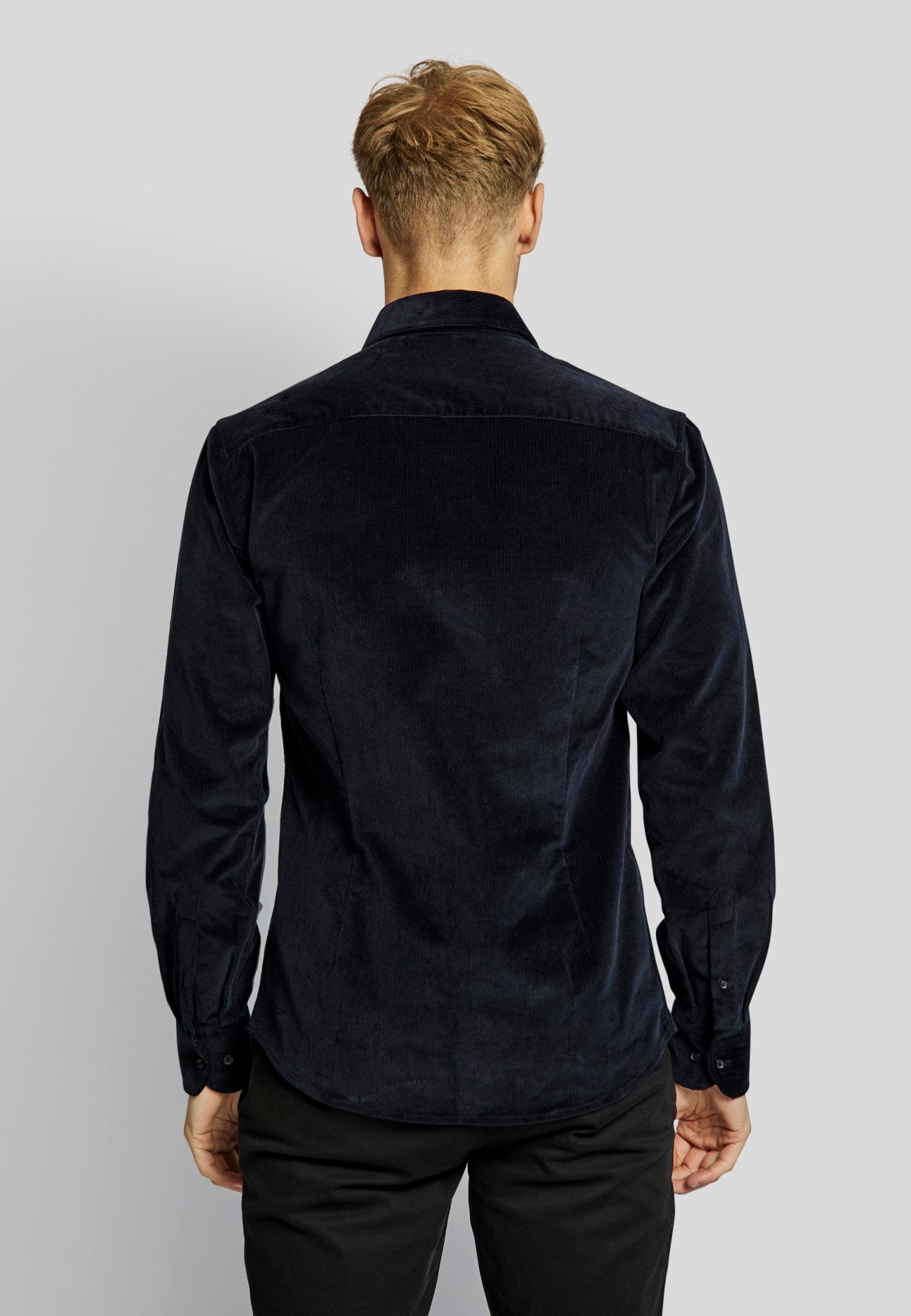 BS Horten casual modern fit Skjorte - Navy