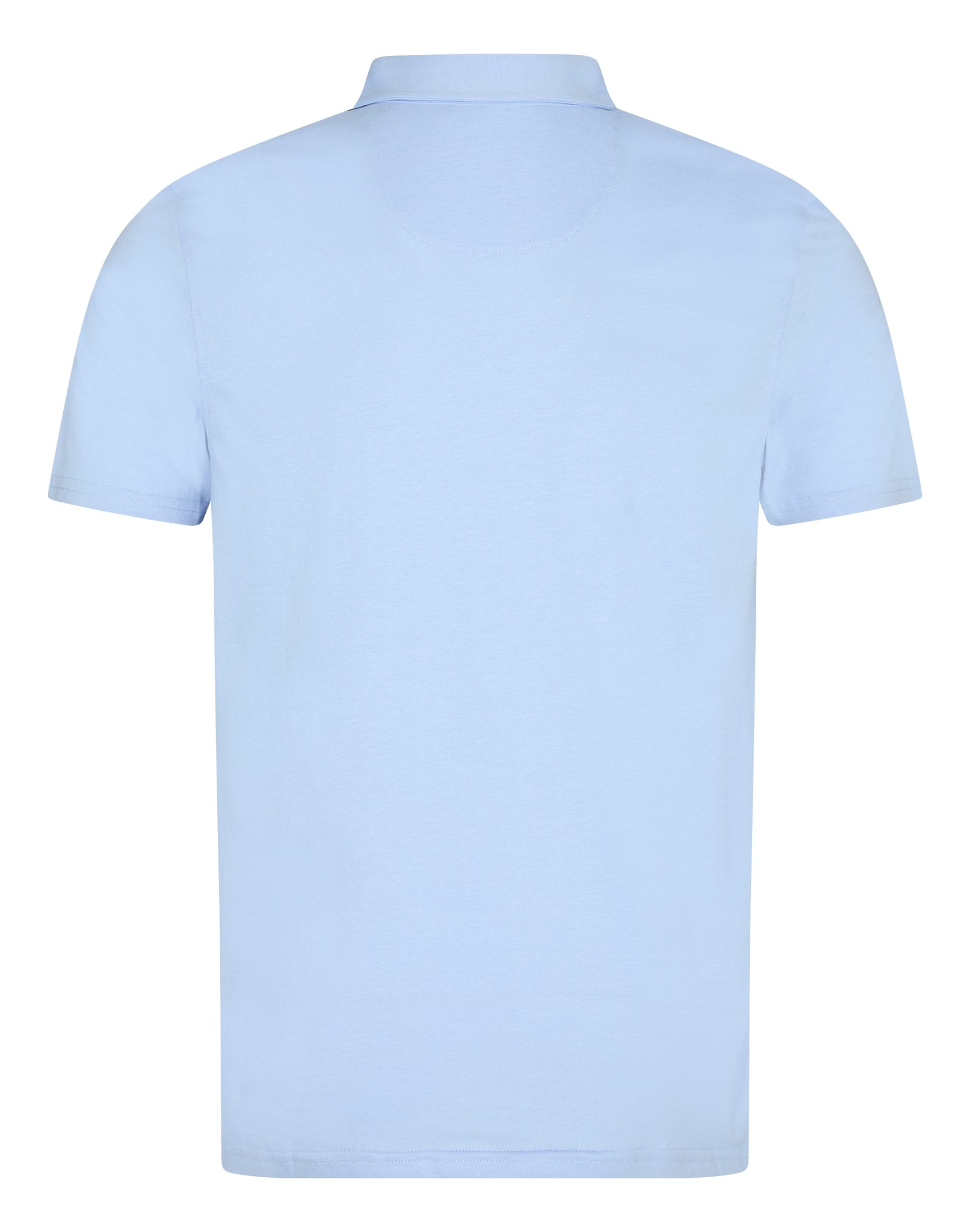 BS Natesan Regular Fit Polo Shirt - Light Blue