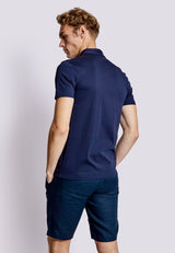 BS Natesan Regular Fit Polo Shirt - Navy