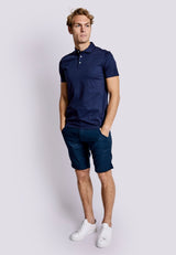 BS Natesan Regular Fit Polo Shirt - Navy