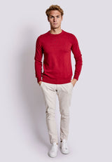 BS Jupiter Regular Fit Knitwear - Dark Red