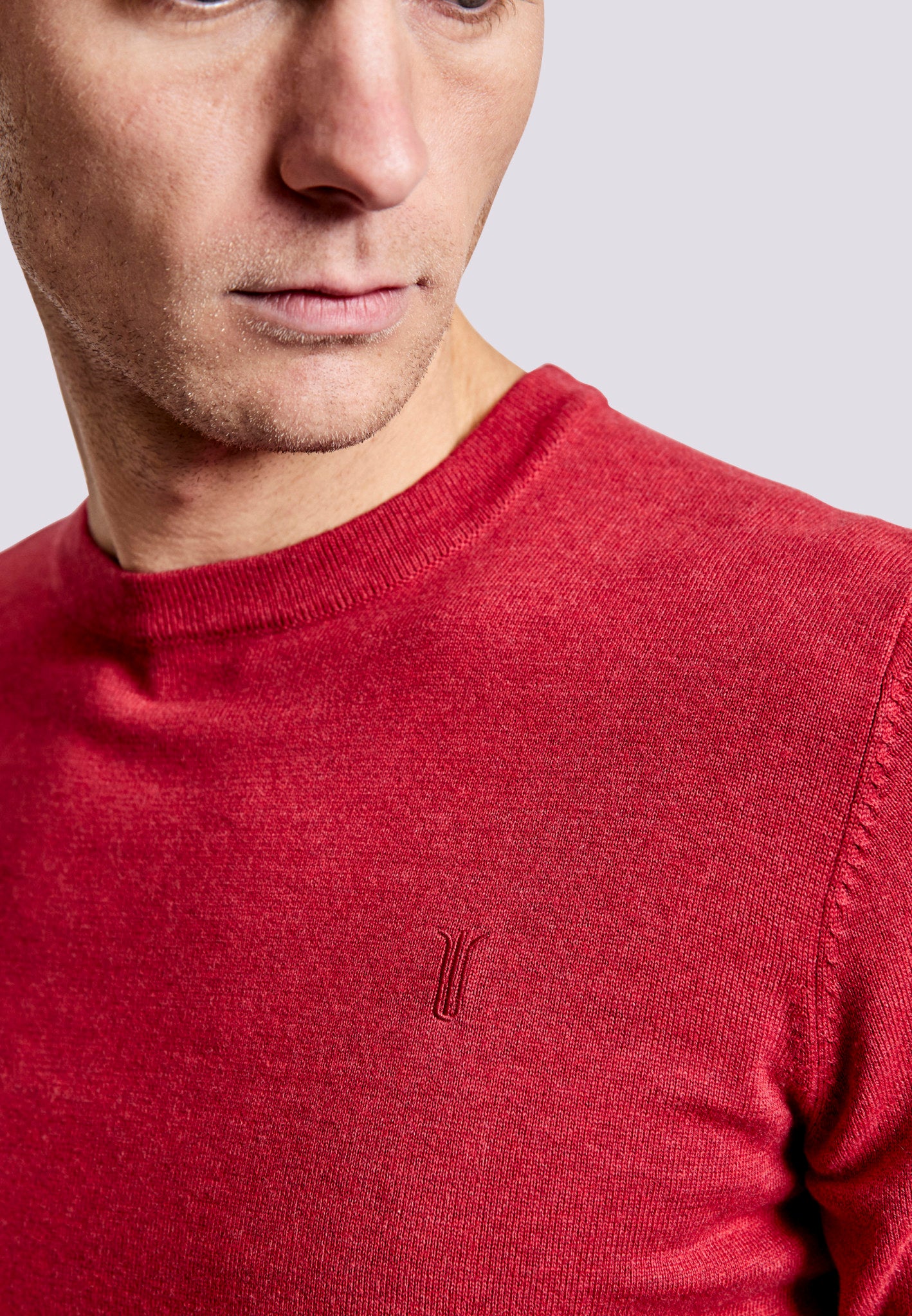 BS Jupiter Regular Fit Knitwear - Dark Red