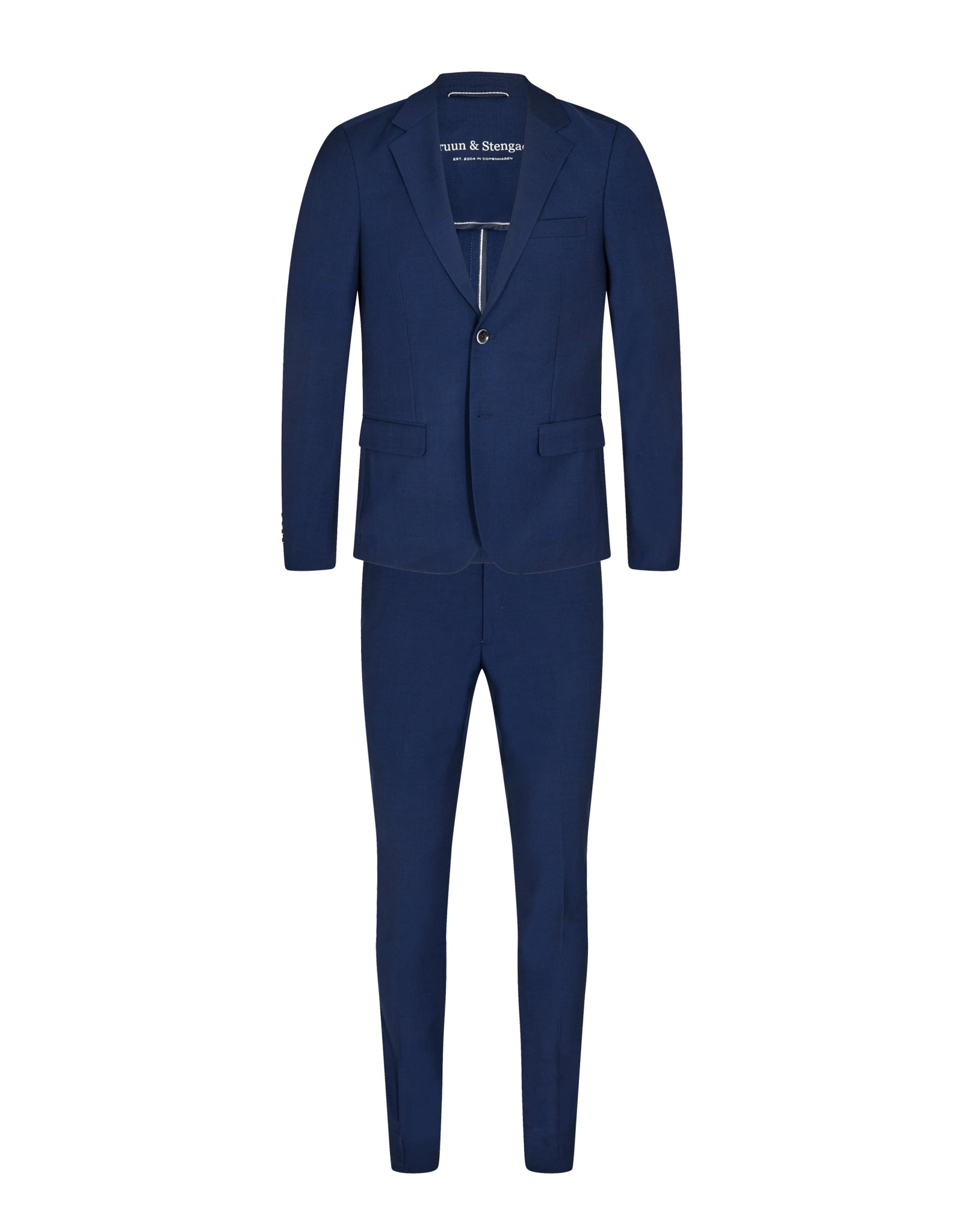 BS Arezzo Slim Fit Suit Set - Dark Blue