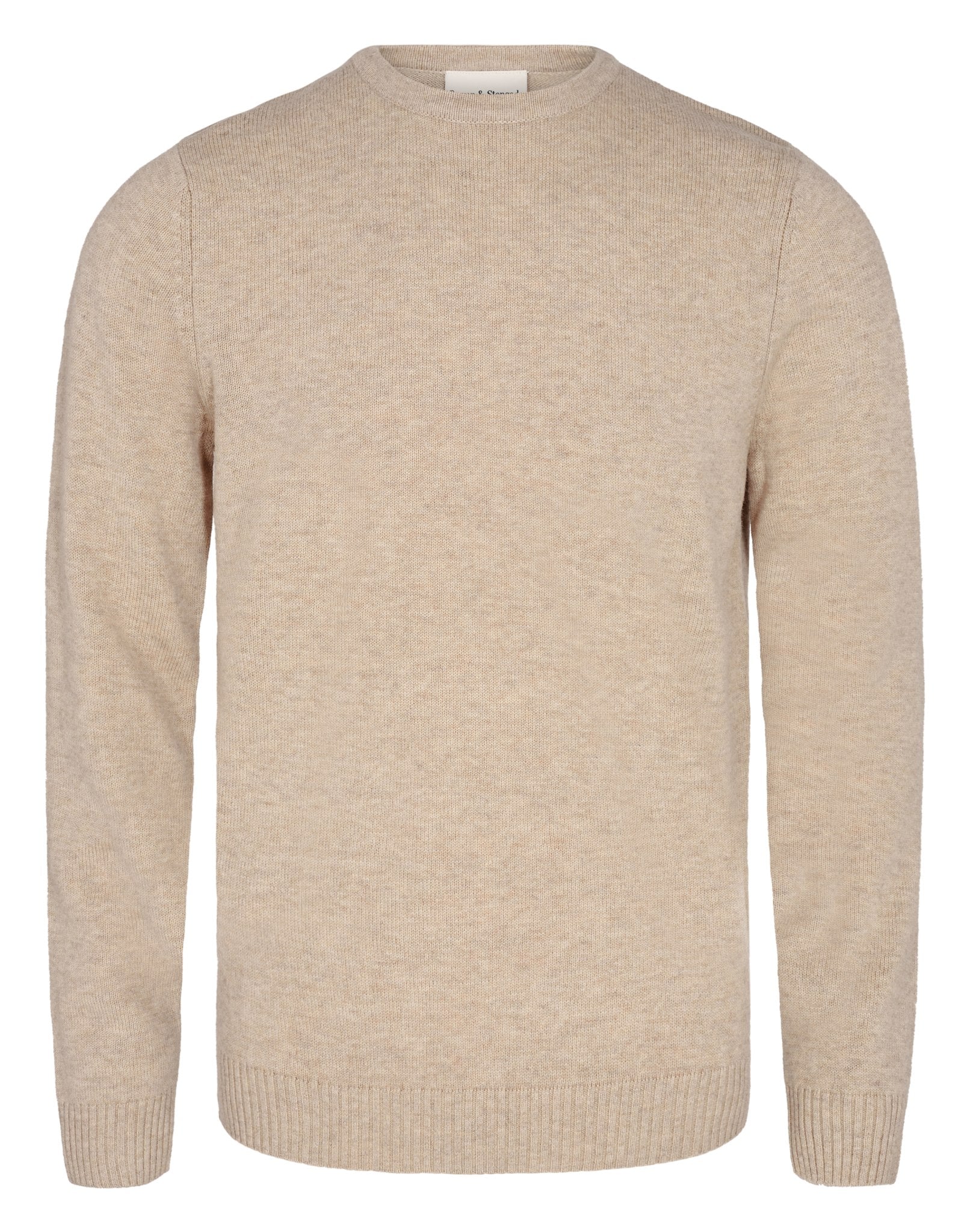 BS Lauge Regular Fit Knitwear - Sand