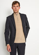 BS Mendocino Slim Fit Blazer - Dark Grey