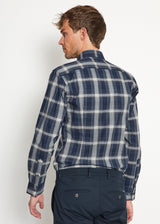 BS Alberto Modern Fit Shirt - Dark Blue