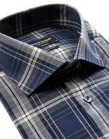 BS Alberto Modern Fit Shirt - Dark Blue