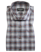 BS Edward Modern Fit Shirt - Brown