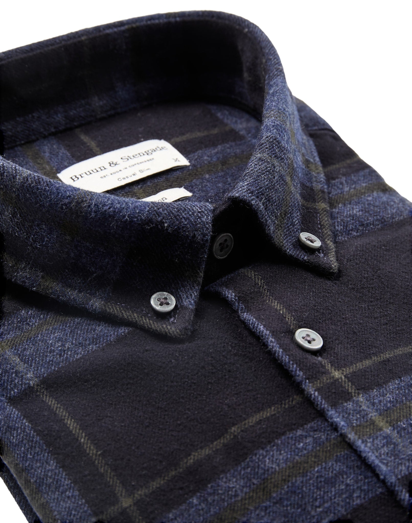 BS Faldo Casual Slim Fit Skjorte - Blue