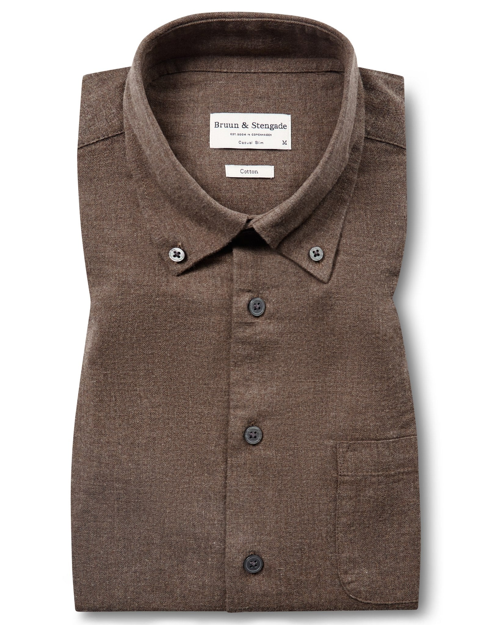BS Floyd Casual Slim Fit Skjorte - Brown