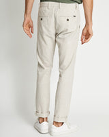 BS Ikaros Slim Fit Chinos - Beige/White