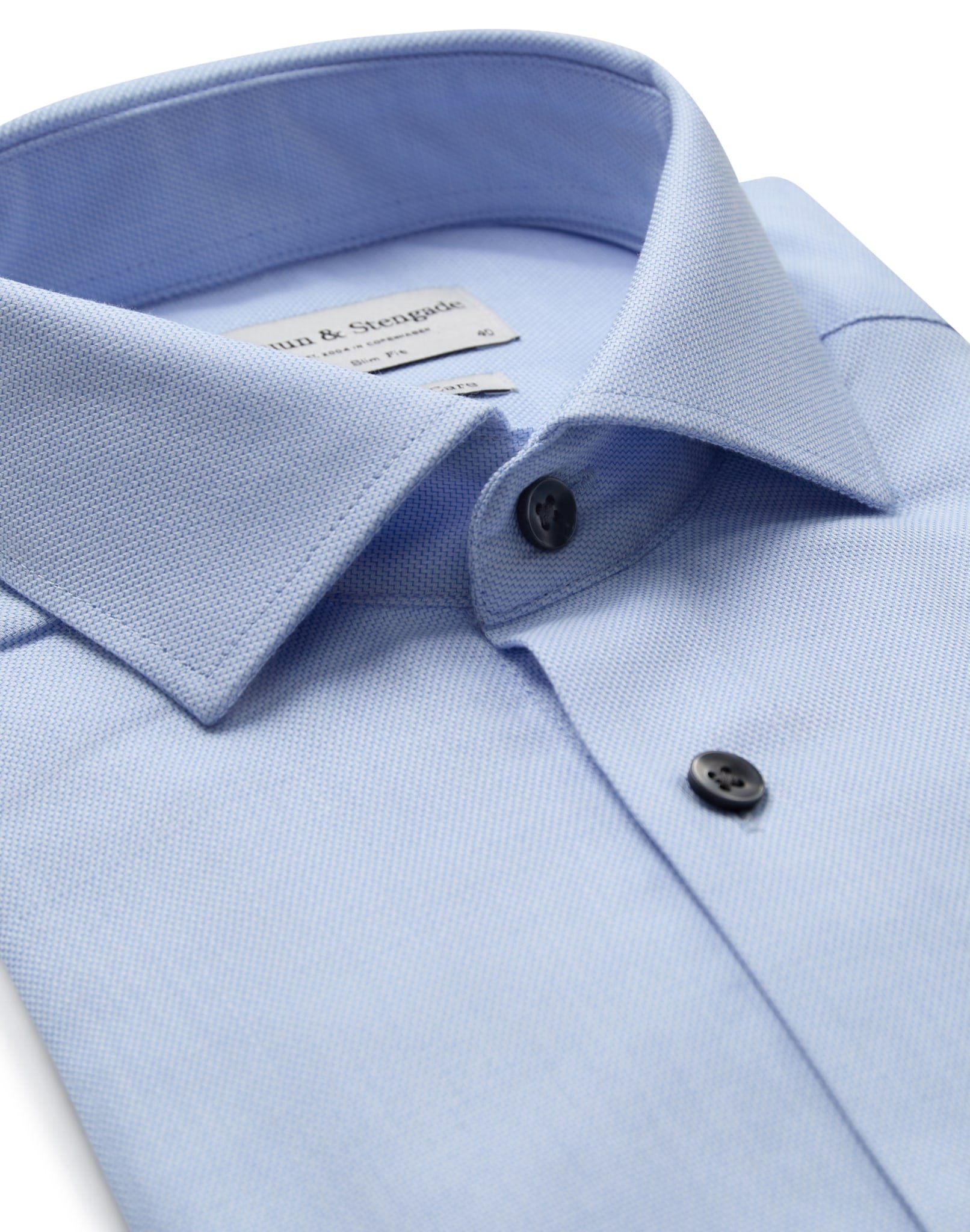 BS Fitzgerald Slim Fit Skjorte - Light Blue