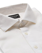 BS Brisbane Casual Modern Fit Shirt - White