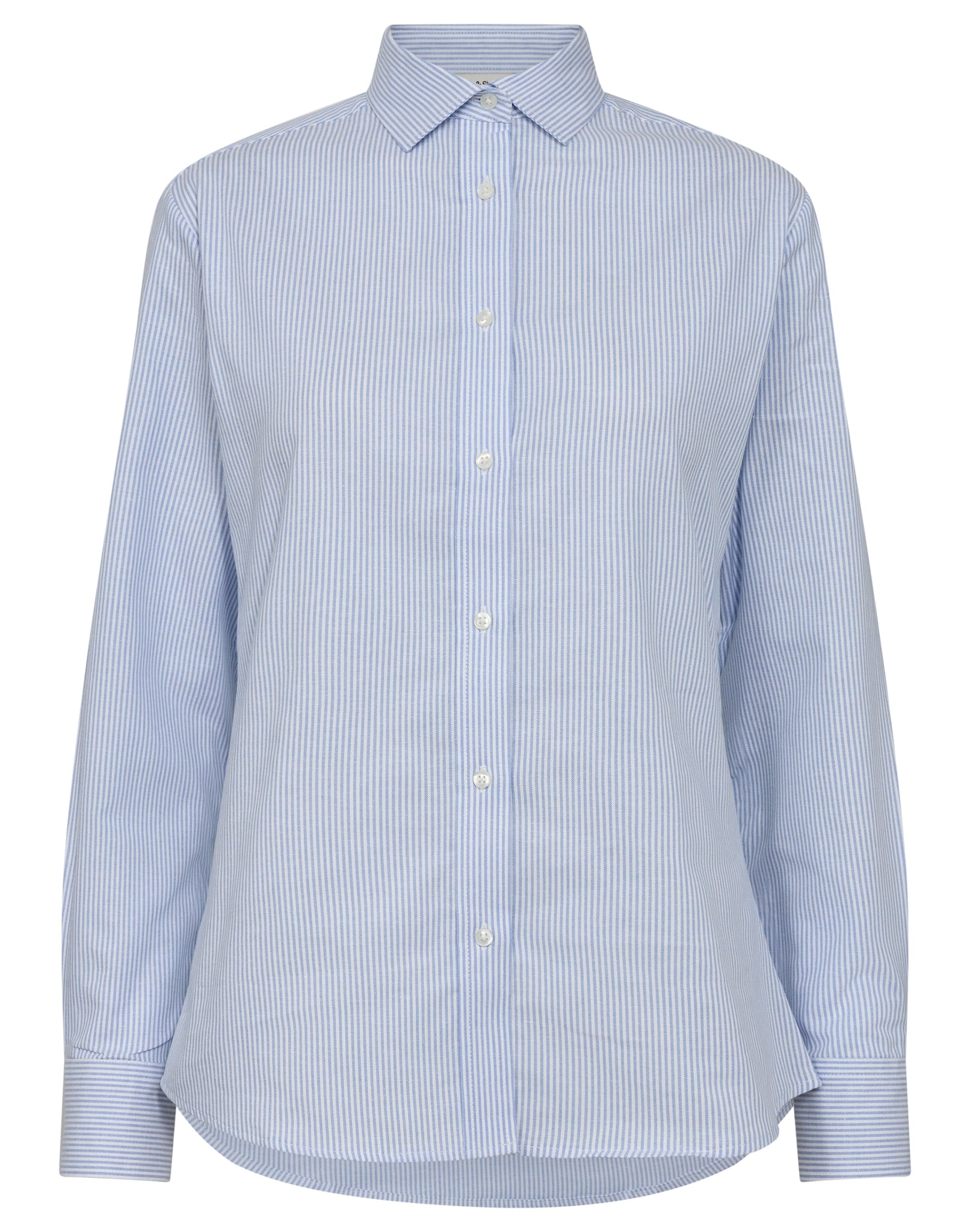 BS Marie Slim Fit Shirt - Light Blue/White