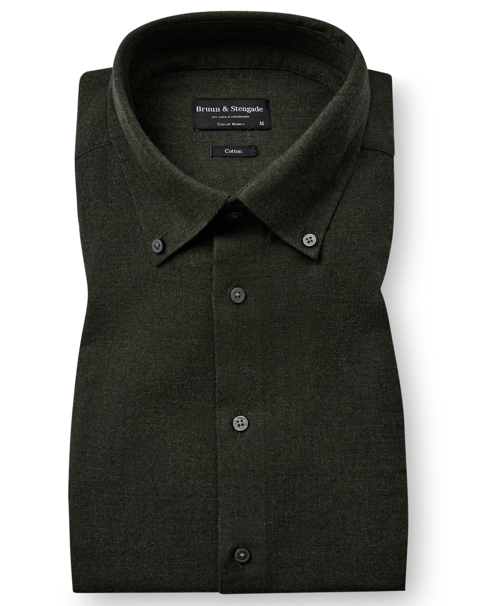 BS Muriel Casual Modern Fit Shirt - Army