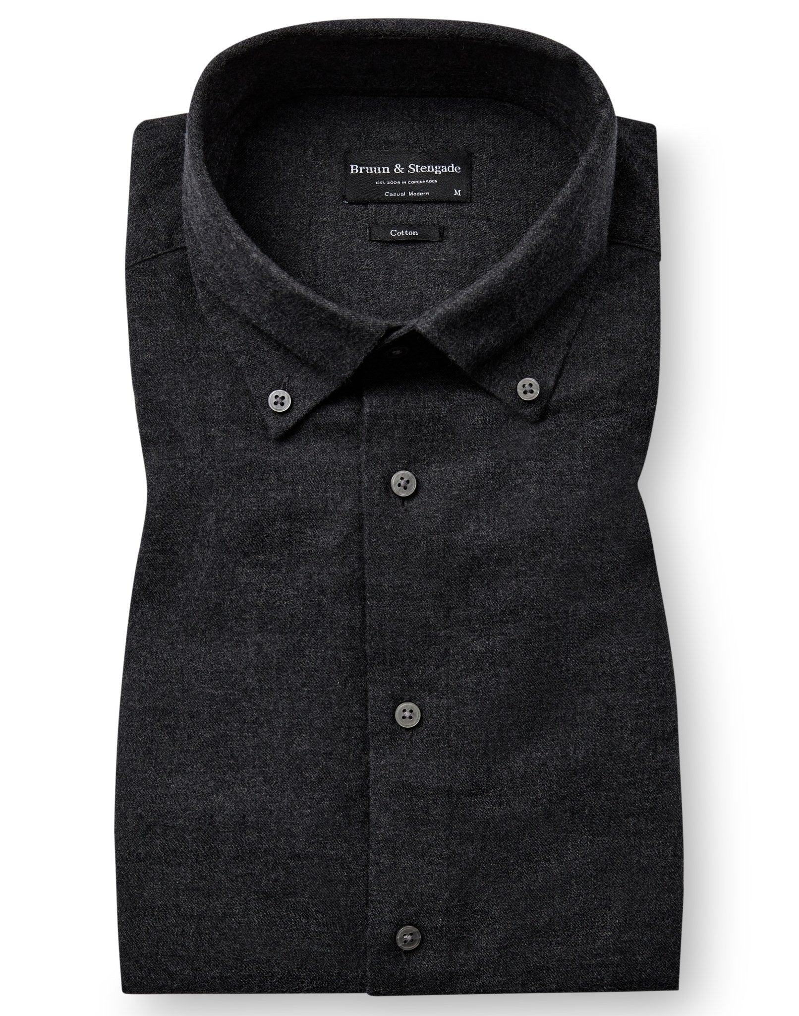 BS Muriel Casual Modern Fit Shirt - Charcoal