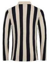 BS Sito Regular Fit Knitwear - Navy/White