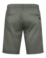 BS Akio Regular Fit Shorts - Green