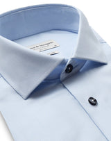 BS Minaur Slim Fit Shirt - Light Blue/White