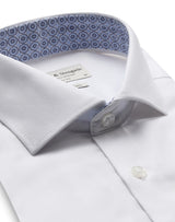 BS Navone Slim Fit Shirt - White