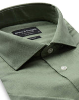 BS Hauger Casual Modern Fit Shirt - Green