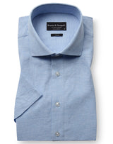BS Hauger Casual Modern Fit Shirt - Light Blue