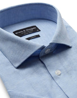 BS Hauger Casual Modern Fit Shirt - Light Blue
